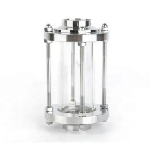 SS304 SS316 Food Grade  Straight Sanitary Stainless Steel tubular Sight Glass